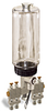 (Formerly B3192-4X08), Multiple Feed Electro Lubricator, 1 qt Polycarbonate Reservoir, 4 Feeds, 120V/60Hz - B3192-032041206B111GW - Oil-Rite Corp.