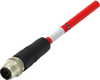 Sensor Cord, 4P M12 Plug-Free End, 26.2 ; Connector Type A Te Connectivity - 50AH3822 - Newark, An Avnet Company