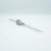 BNC-Microdot Crystal Sensor Feedthrough, 1 Pin + 2 Stainless Steel Tubes, 1.0″ Baseplate Bolt, Without Air-side Connector - A7164-2-BP - MPF Products, INC.