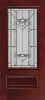 Architectural Fiberglass Glass Panel Exterior Door Series
