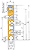 DOUBLE PLUS® Pallet Guide Rail - C2040VRP-PGR - U.S. Tsubaki Power Transmission, LLC