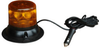 Single LED Strobing Beacon - Magnetic Mount w/ Cig Plug - (Avail in White, Blue, Red or Amber) -- LEDB-2-M