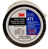 3M 471 Black Marking Tape - 4 in Width x 36 yd Length - 5.2 mil Thick - 68839 - 051115-68839 - R. S. Hughes Company, Inc.