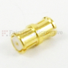 SMP Female (Jack) to SMP Female (Jack) Adapter, Gold Plated Beryllium Copper Body, 1.2 VSWR - SM2610 - Fairview Microwave Inc.