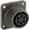Circular Connector, Receptacle, Size 14S, 6 Position, Box; Military Specification Itt Cannon - 24C0923 - Newark, An Avnet Company