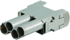 Heavy Duty Insert, Plug, 4Pos, 6Mm2; Product Range Te Connectivity - 62AC1365 - Newark, An Avnet Company