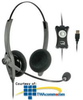 VXI TalkPro USB2 Binaural Stereo USB Headset - 203009 - TelephoneStuff.com