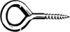 Non-Metric Heavy Screw Eyes