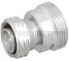 Low PIM 7/16 DIN Female (Jack) to 4.3-10 Male (Plug) Adapter, Tri-Metal Plated Brass Body, 1.08 VSWR - FMAD1101 - Fairview Microwave Inc.