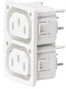 Power Outlet Strip, 7 Outlet, 15A/250Vac; No. Of Outlets Schurter - 33AK2808 - Newark, An Avnet Company