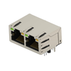 Modular/Ethernet Connector (RJ45) Jacks With Magnetics - 17-2497289-1-ND - DigiKey
