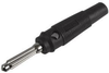 Test, Banana, Screw, Black; Gender Multicomp - 80P3599 - Newark, An Avnet Company