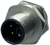 Sensor Conn, M12, 5Pos, Plug, Panel; Product Range Norcomp - 62AJ7477 - Newark, An Avnet Company