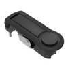 Compression Latch, Lever Latch, No Restriction, Raised Trigger, 1-5mm Panel, 1-18mm Grip, Not Sealed, Zinc Alloy, Powder Coat, Black - C2-52-15 - Southco
