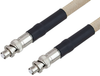 SHV Plug to SHV Plug Cable 48 Inch Length Using RG225 Coax , LF Solder - PE34421LF-48 - Pasternack