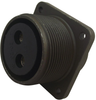 Circular Connector, Receptacle, Size 20, 2 Position, Box; Military Specification Itt Cannon - 22M1371 - Newark, An Avnet Company