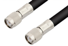 TNC Male to TNC Male Cable 36 Inch Length Using RG8 Coax - PE3418-36 - Pasternack