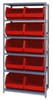 Quantum Storage Systems Giant Open Hopper Storage Units - 52666 - U.S. Plastic Corporation