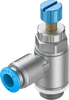 One-way flow control valve - GRLA-1/4-QS-6-RS-D - Festo Corporation