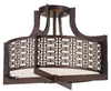 Semi-Flush Mts.-Drum Shade - 662100 - Light Center (The)