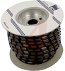 TUBING, SPIRAL WRAP, ULTRAVIOLET RESISTBLK POLYETHYLENE, NOT FLAME RETARD, 1/2