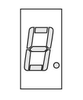 LED Character and Numeric - LTS-5001AWC - ODG (Origin Data Global)