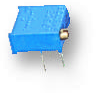Trimmer Potentiometer, 2Kohm 25Turn Through Hole; Trimpot Type Bourns - 03F3838 - Newark, An Avnet Company