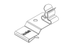 EMC Shield Clamps for Metal Sheet Edges, Pluggable- with or without Integrated Strain Relief - 36780.02 - icotek Corp