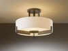 126403-07-G216 Semi-Flush Mts.-Drum Shade - 606923 - Capital Lighting, Inc.