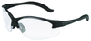 3M Virtua 11682-00000-20 Polycarbonate Standard Safety Glasses Clear Lens - Black Frame - Half Frame - 078371-62144 - 078371-62144 - R. S. Hughes Company, Inc.