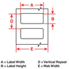 Brady Thermal Transfer Die-Cut Thermal Transfer Printer Label Roll - THT-184-435-1 - 662820-99340 - R. S. Hughes Company, Inc.