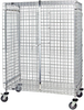 Stem Castered Security Cart, Chrome; Height Quantum Storage - 42AC5146 - Newark, An Avnet Company