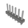 Headers, Male Pins - 612-MTMM-106-04-T-S-185-ND - DigiKey