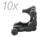Mirror Mount 10 Pack, 1.0 in., 2 Knob Actuators, M1Q - M1Q-PK - Newport MKS