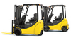 Electric Four Wheel Forklift, Komatsu -- AE50 - Image