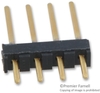 Board-Board Connector Header, 4 Position, 1Row; Connector Systems Amp - Te Connectivity - 90F4429 - Newark, An Avnet Company