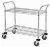 Conductive Wire Utility Cart, 2Shelves; Height Quantum Storage - 42AC6359 - Newark, An Avnet Company