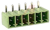 Header; 6; 8 A; 125/300 V; 0.150 in.; 0.95 in.; Polyamide 6.6 - 70078483 - Allied Electronics, Inc.