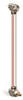 Nylon Liquid Level Gage with Shut-Off, 11” Centerline, Back Mount 1/2”-20 with Nuts - B3642-31100BB1W - Oil-Rite Corp.
