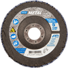Norton Metal ZA Coarse Center Mount Fiberglass Conical Flap Disc - 66254420001 - Norton Abrasives
