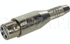 TecNec XLF-SPF XLR Female To 1/4 Phone Female - XLF-SPF - Visual Sound, Inc.