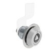VISE ACTION® Compression Latch, Large Size, 7 mm Triangle, Zinc Alloy, Powder Coated, Silver - E3-C293-UU7 - Southco
