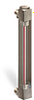 Standard Steel Liquid Level Gage, 6” Centerline, Back Mount 1/2”-20 with Nuts - B1559-10600VB1W - Oil-Rite Corp.