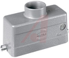 HAN 10B HOOD TOP ENTRY LC 2 PEGS M25 - 70104061 - Allied Electronics, Inc.