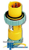 Leviton 125 AC 2P3W Wiring Watertight Pin and Sleeve Plug - 320P4W - TelephoneStuff.com
