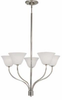 5255PS Mid. Chandeliers-Glass Up - 458330 - Capital Lighting, Inc.