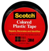 3M Scotch 190BK Black Marking Tape - 3/4 in Width x 125 in Length - 00013 - 021200-00013 - R. S. Hughes Company, Inc.