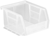 Ultra Stack & Hang Bin, Clear, 8Lb; Bin Colour Quantum Storage - 42AC5972 - Newark, An Avnet Company