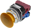 Emergency Stop Sw, Spst, 10A, 110V, Yel; Contact Configuration Idec - 60AC2635 - Newark, An Avnet Company