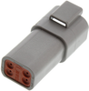 Automotive Housing, Rcpt, 4Pos, 13A; Product Range Deutsch Te Connectivity - 38AH5633 - Newark, An Avnet Company